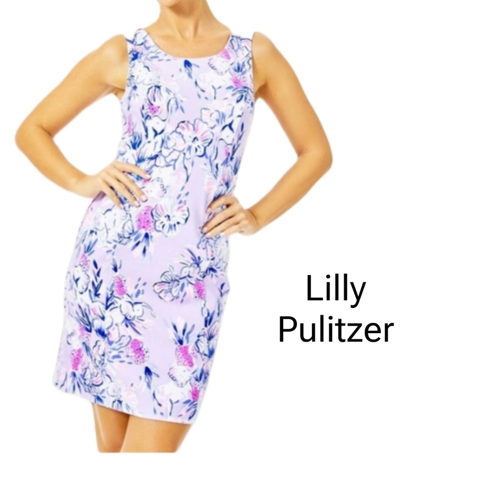NWT Lilly Pulitzer Cathy Knit Shift Stretchy Dress Size 10